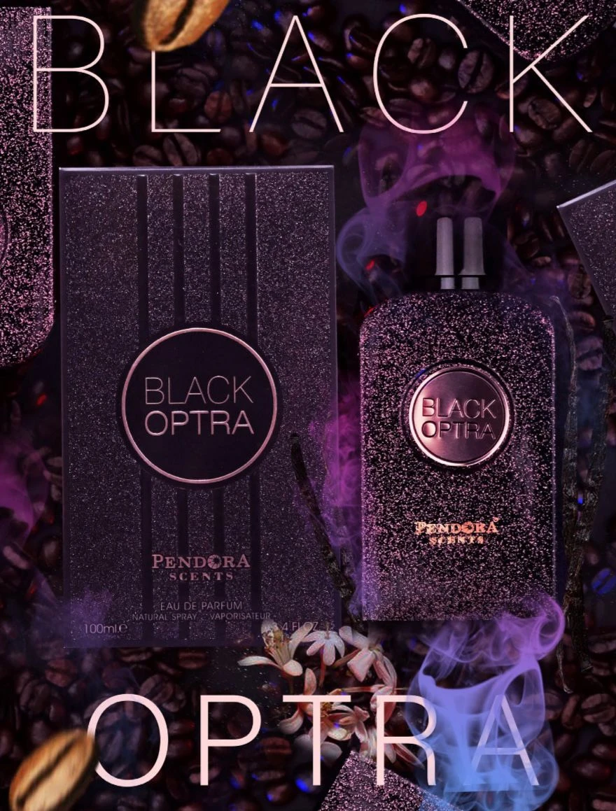 Black Optra – Bold Coffee & Vanilla Harmony